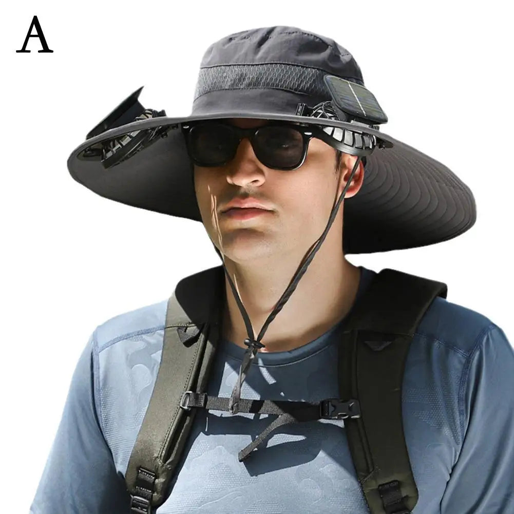 Cool Breeze Solar Fan Hat
