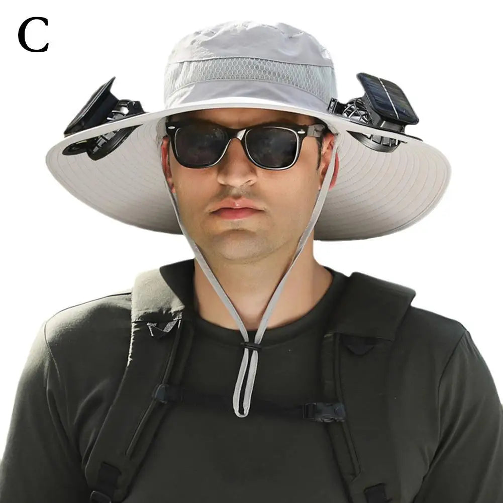 Cool Breeze Solar Fan Hat