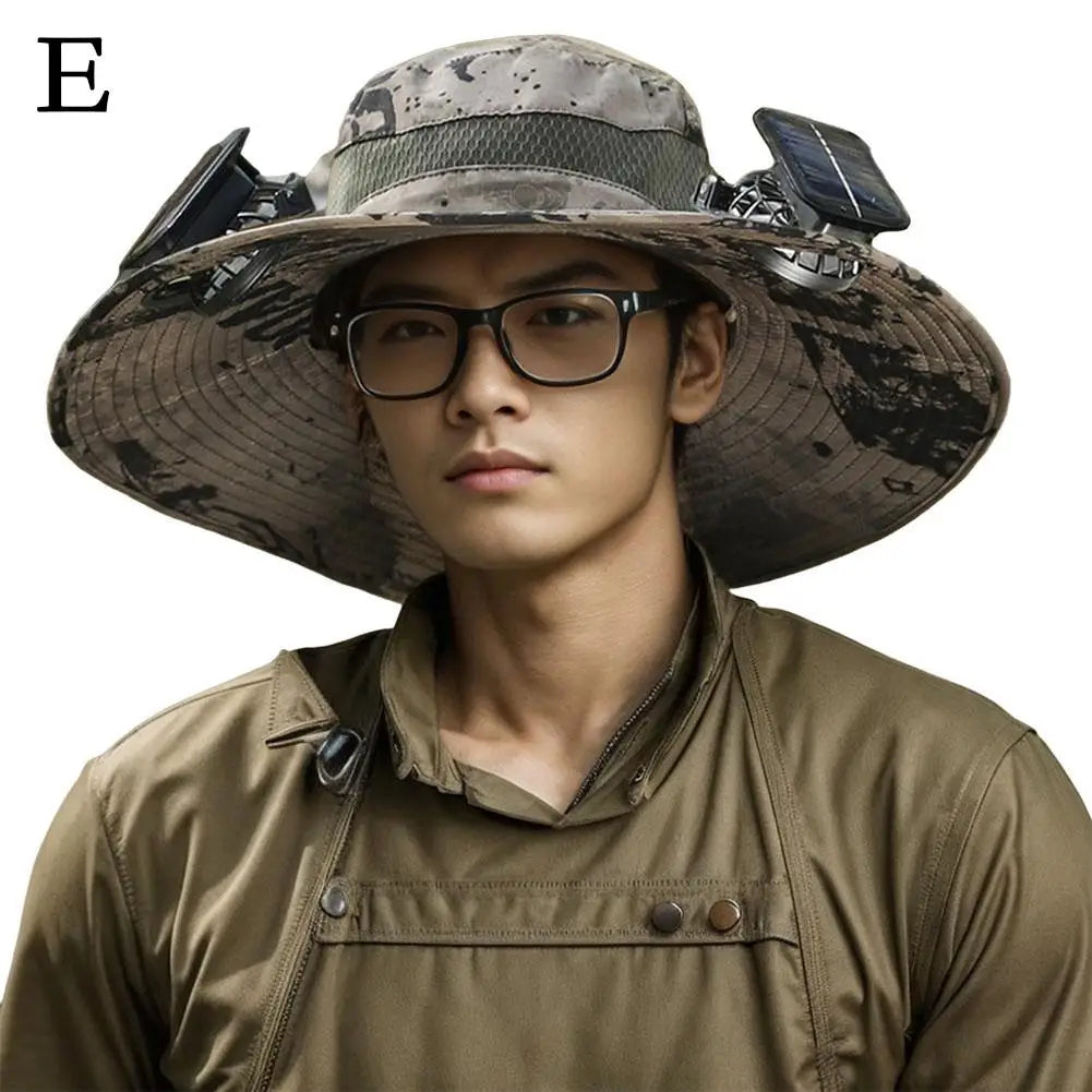 Cool Breeze Solar Fan Hat