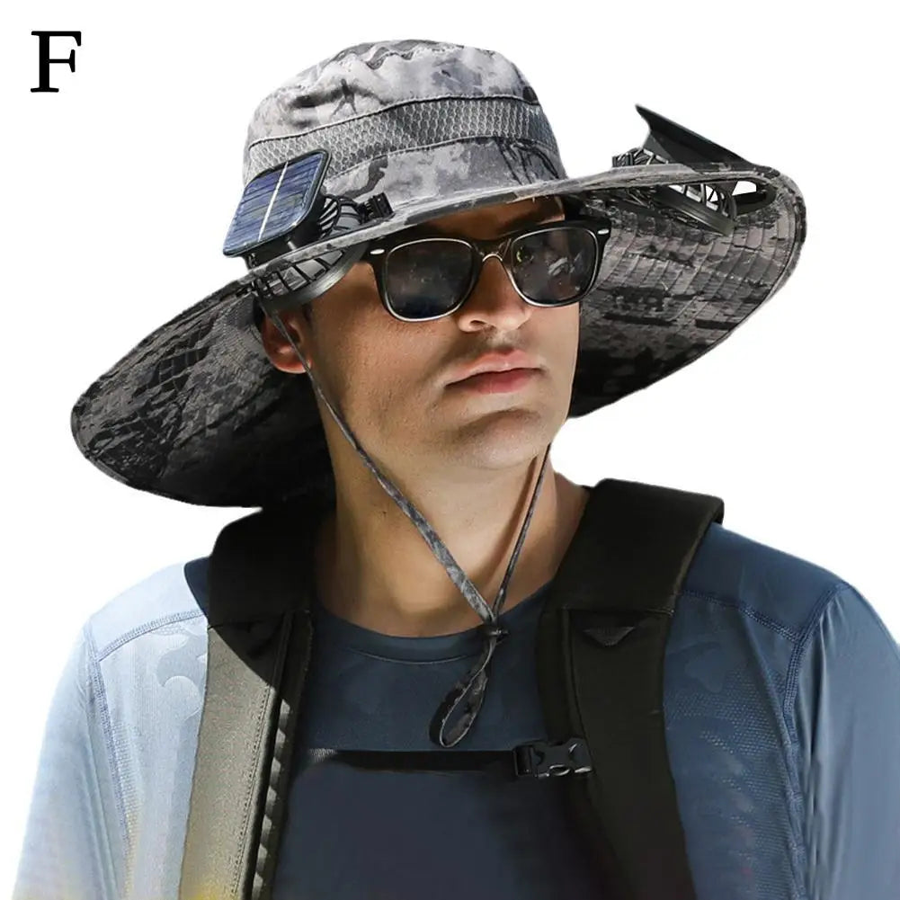 Cool Breeze Solar Fan Hat