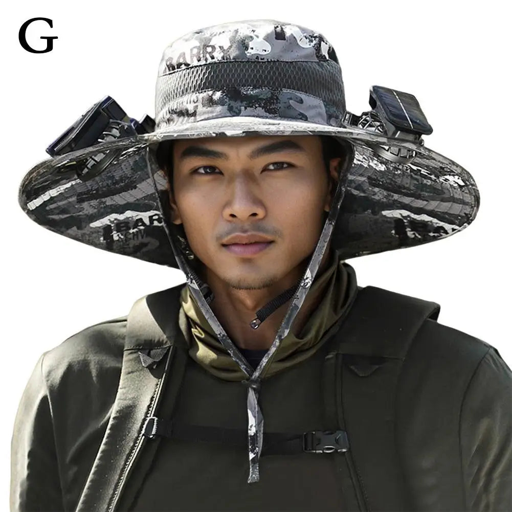 Cool Breeze Solar Fan Hat