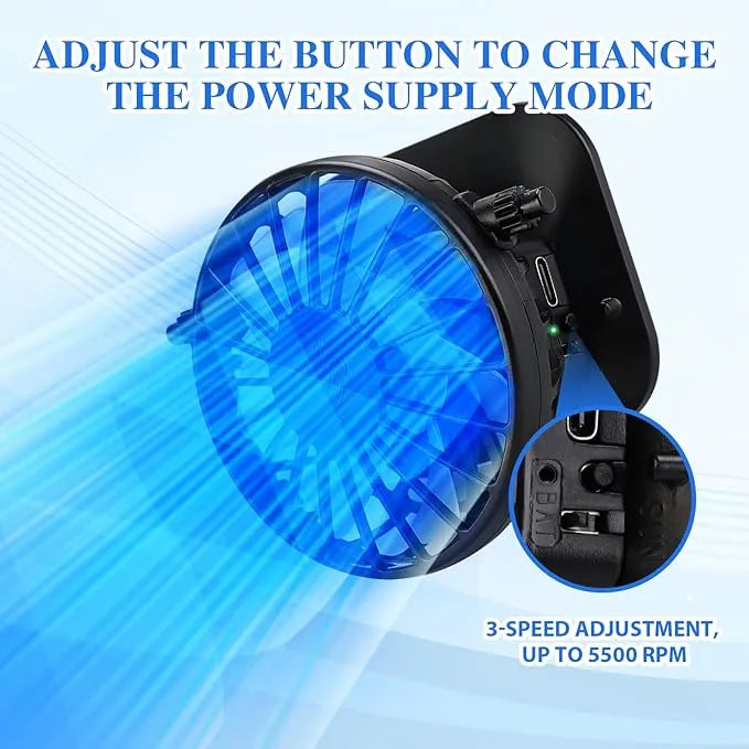 Cool Breeze Solar Fan Hat
