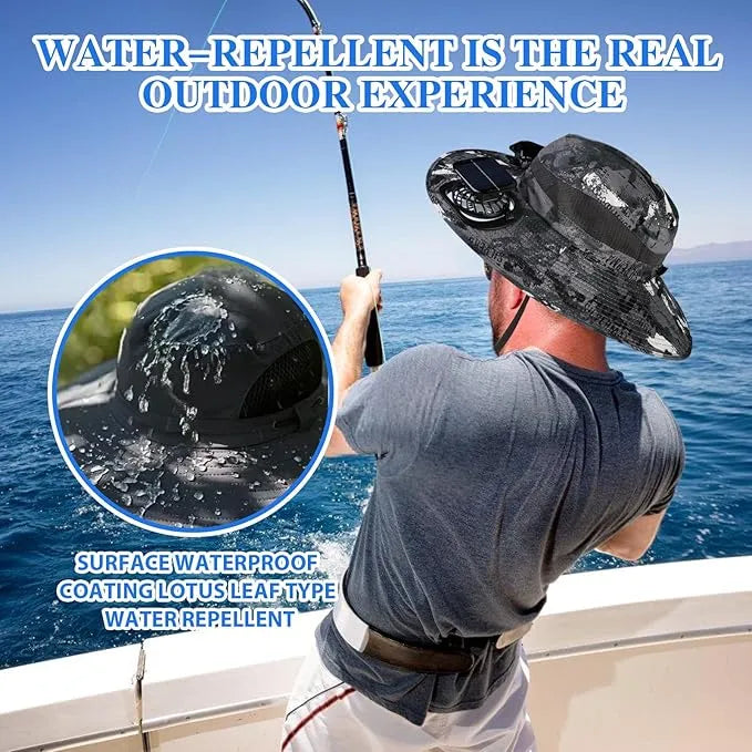Cool Breeze Solar Fan Hat