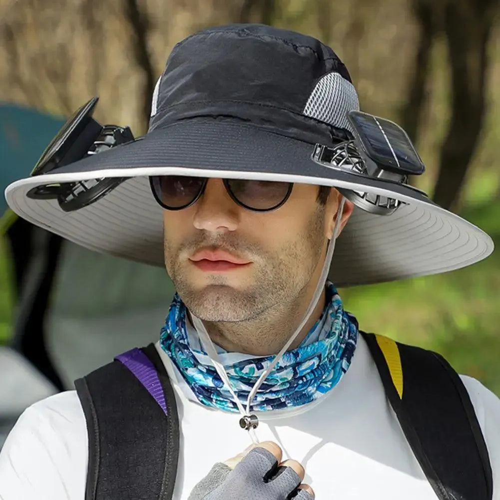 Cool Breeze Solar Fan Hat