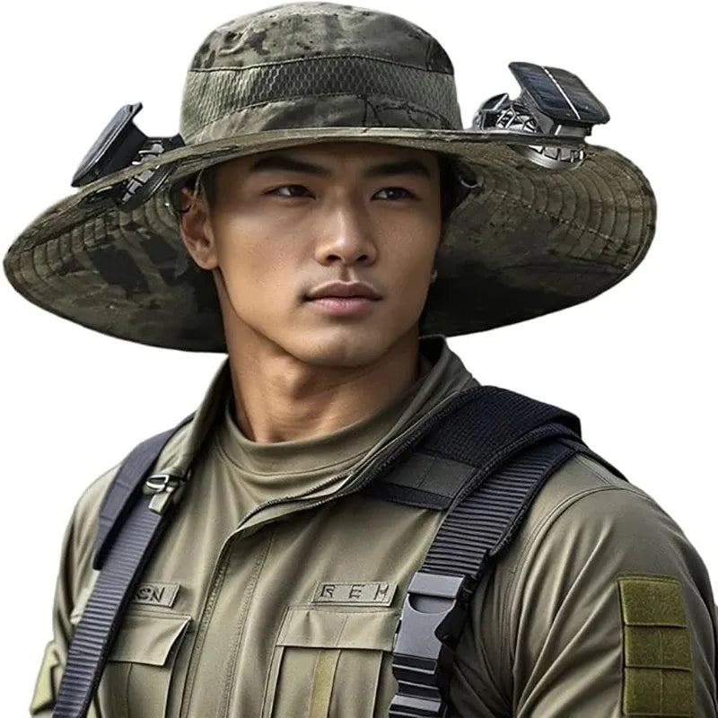 Cool Breeze Solar Fan Hat