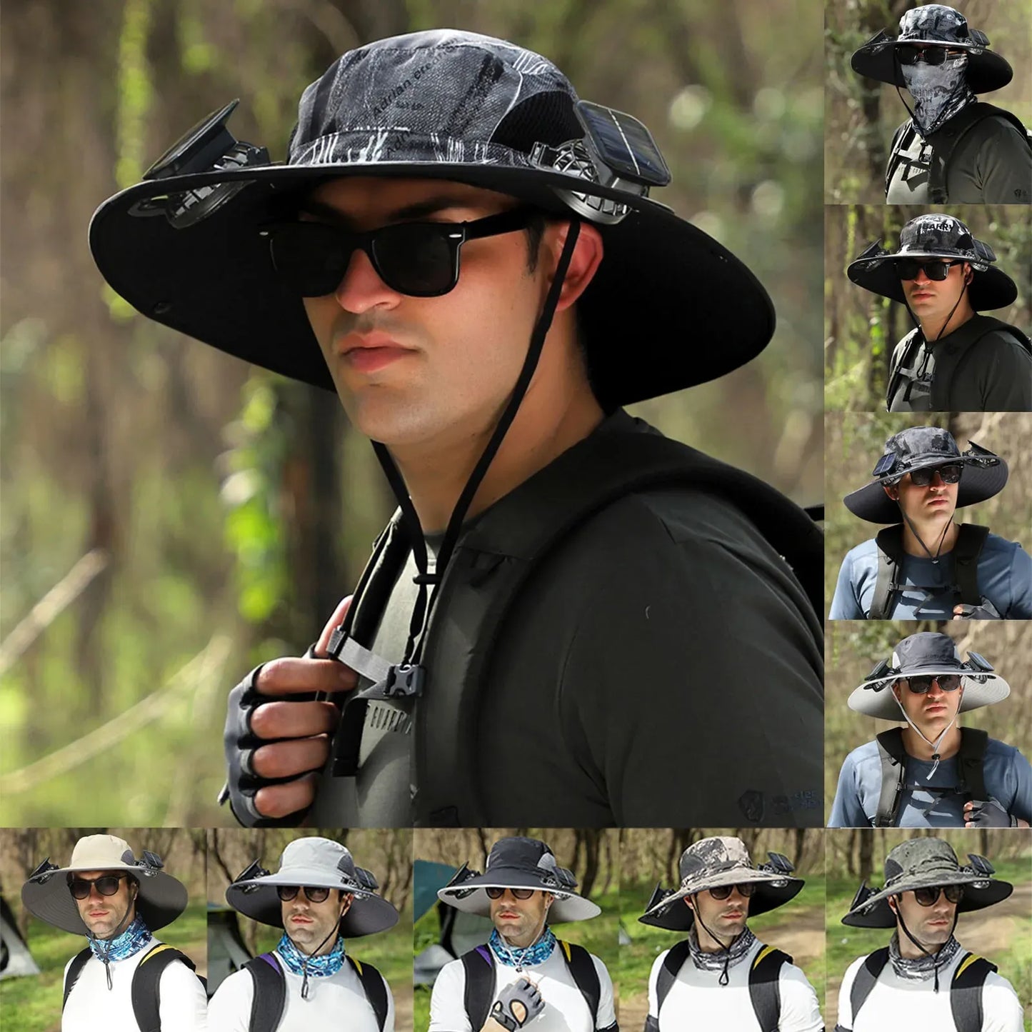 Cool Breeze Solar Fan Hat
