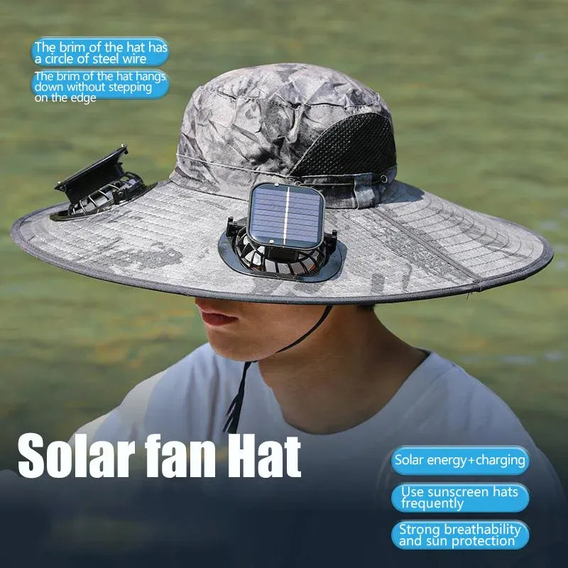 Cool Breeze Solar Fan Hat