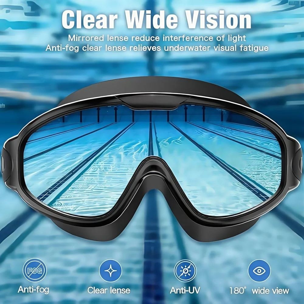 Crystal Clear Swim Goggles