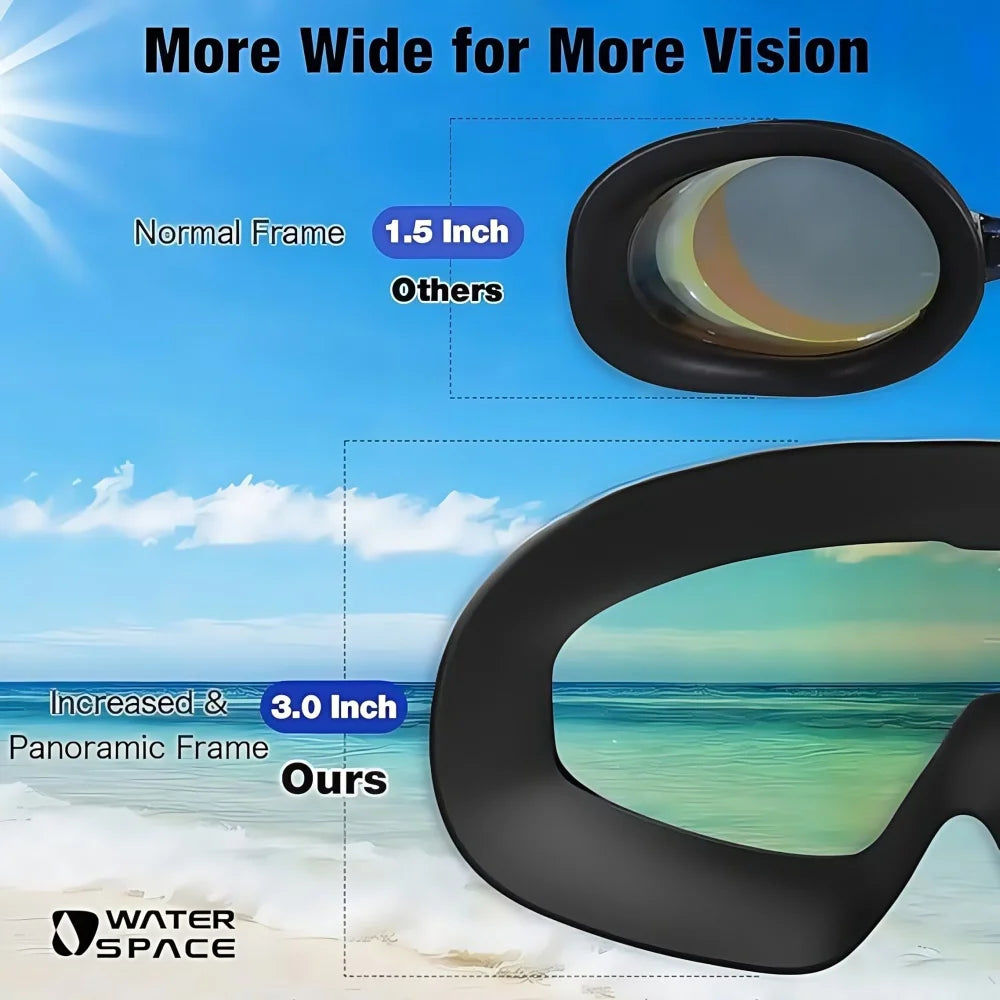 Crystal Clear Swim Goggles