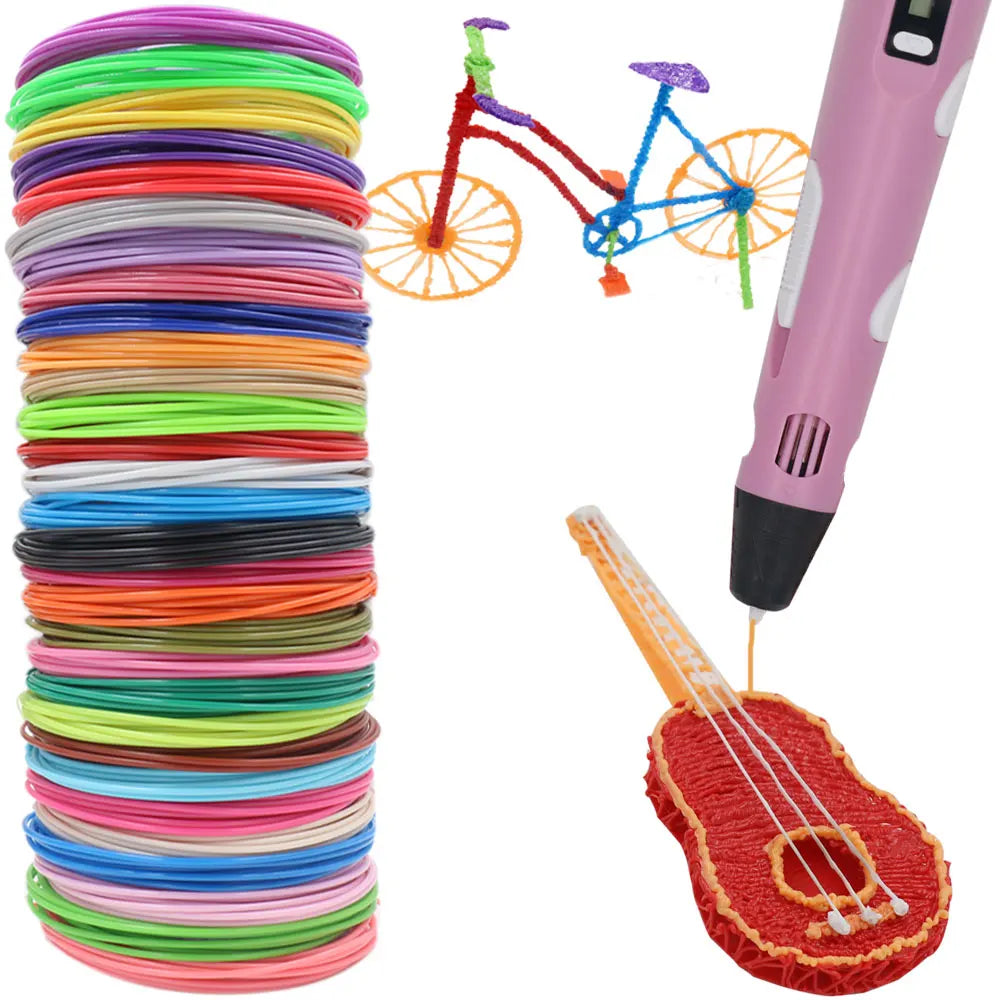 Colorful PLA Filament for 3D Pens