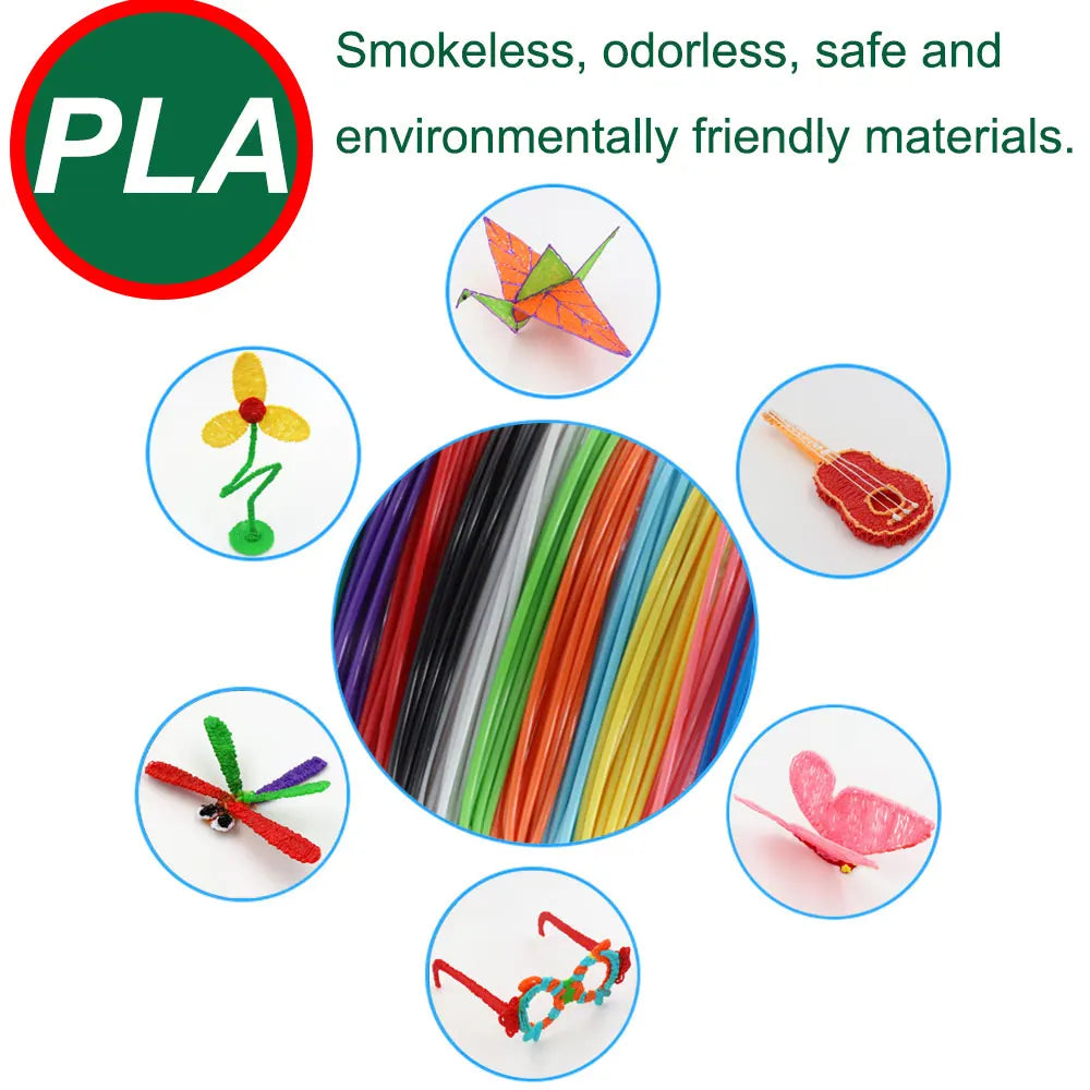 Colorful PLA Filament for 3D Pens
