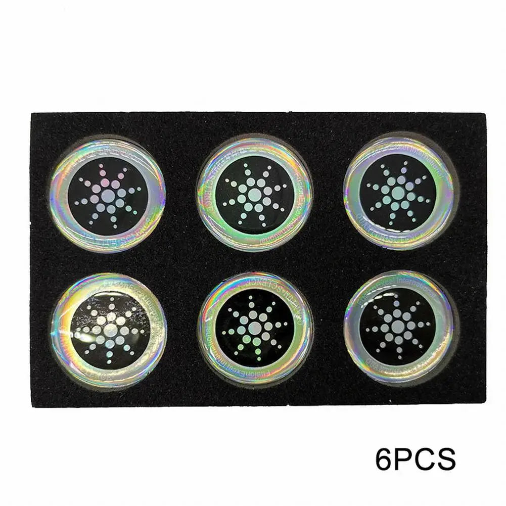 Quantum EMF Radiation Shield Stickers