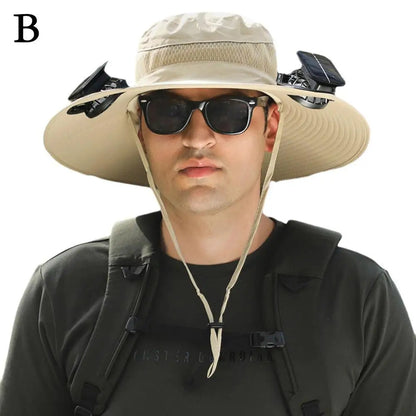 Cool Breeze Solar Fan Hat