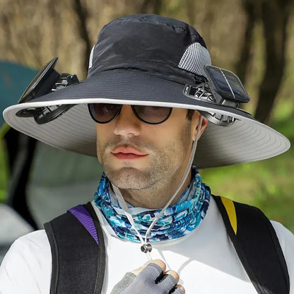 Cool Breeze Solar Fan Hat