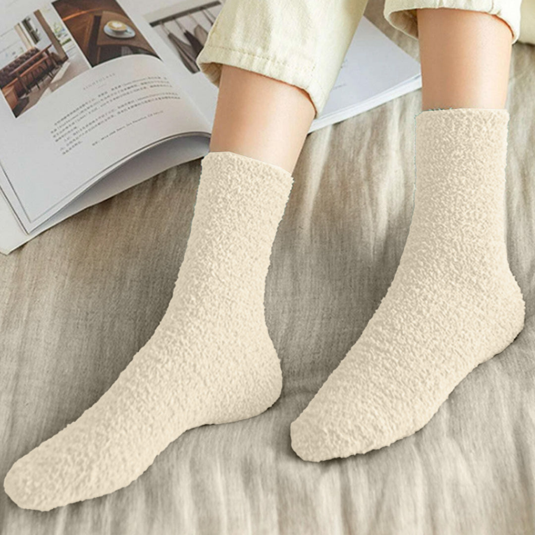Fuzzy Wool Socks
