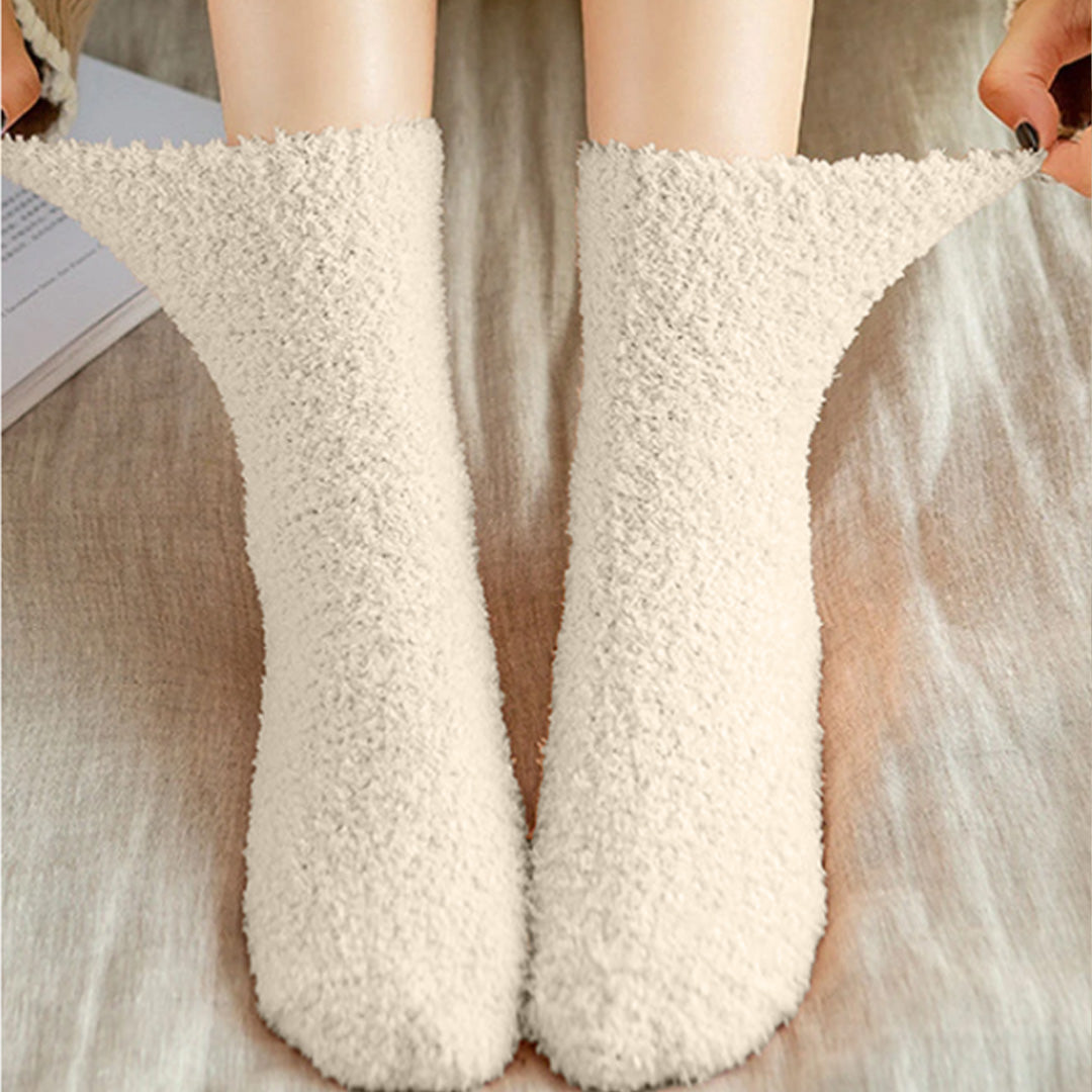 Fuzzy Wool Socks