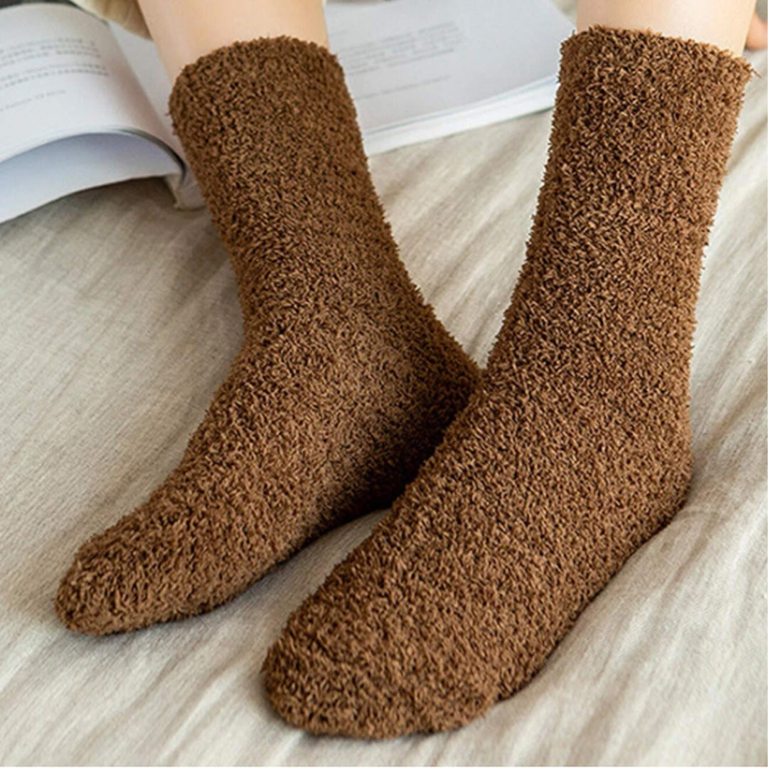 Fuzzy Wool Socks
