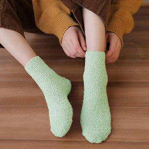 Fuzzy Wool Socks